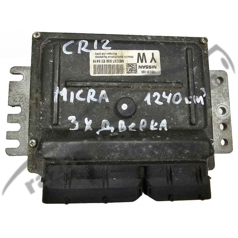 Блок керування двигуном ЕБУ Nissan Micra K12 1.2 / CR12DE (2002-2010) MEC37320 / MEC37-320 фото