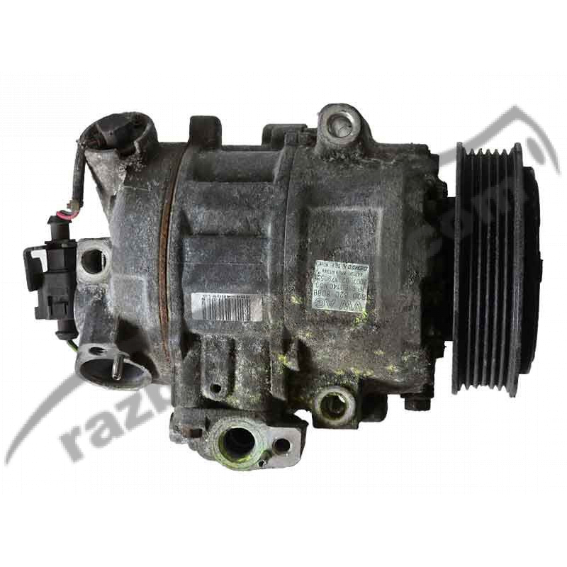 Компресор кондиціонера Skoda Fabia 1.4 TDI / BNM (2000-2006) 6Q0820808B / 4471908893 / 6Q0 820 808 B / 447190-8893 фото