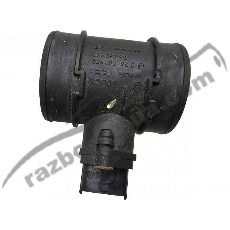 Витратомір повітря 0281002620 / 55350047 / 0 281 002 620 / 55 350 047 Opel Meriva A 1.7 CDTI (2004-2009) фото