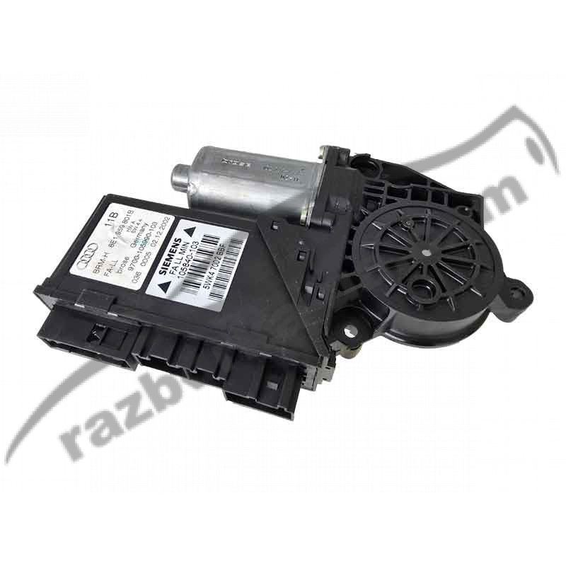 Моторчик стеклоподъемника передней левой двери Audi A4, B6 (2001-2004) 0130821765 / 5WK47002BBF / 8E1959801B фото