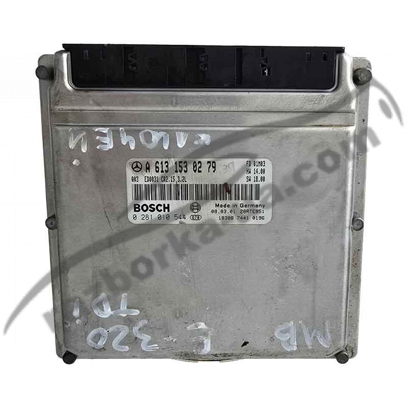 Блок керування двигуном ЕБУ Mercedes W210 3.2 CDI (1995-2002) A6131530279 / 0281010544 / A 613 153 02 79 / 0 281 010 544 фото