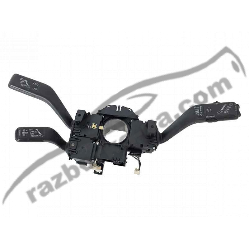 Перемикач підрульовий з круїзом, у зборі VW Passat B6 (2005-2010) 3C9953513AG / 3C9953507CL фото