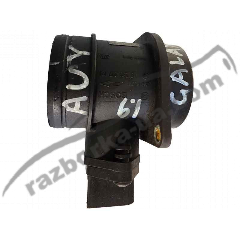 Витратомір повітря Ford Galaxy 1.9 TDI / AUY (2006-2015) 0280217121 / 0986280202 / 0 280 217 121 / 0 986 280 202 фото