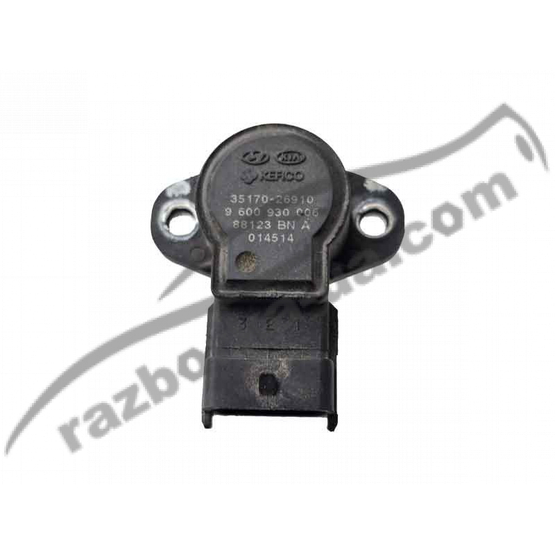 Потенциометр дроссельной заслонки Kia Ceed 1.6 (2006-2012) 3517026910 / 9600930006 / 35170-26910 / 9 600 930 006 фото