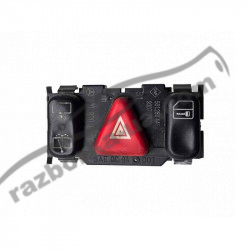 Кнопка аварійної сигналізації Mercedes W202 (1993-2000) 2108208010 / 501280449 / 210 820 80 10 / 501.280 449 фото