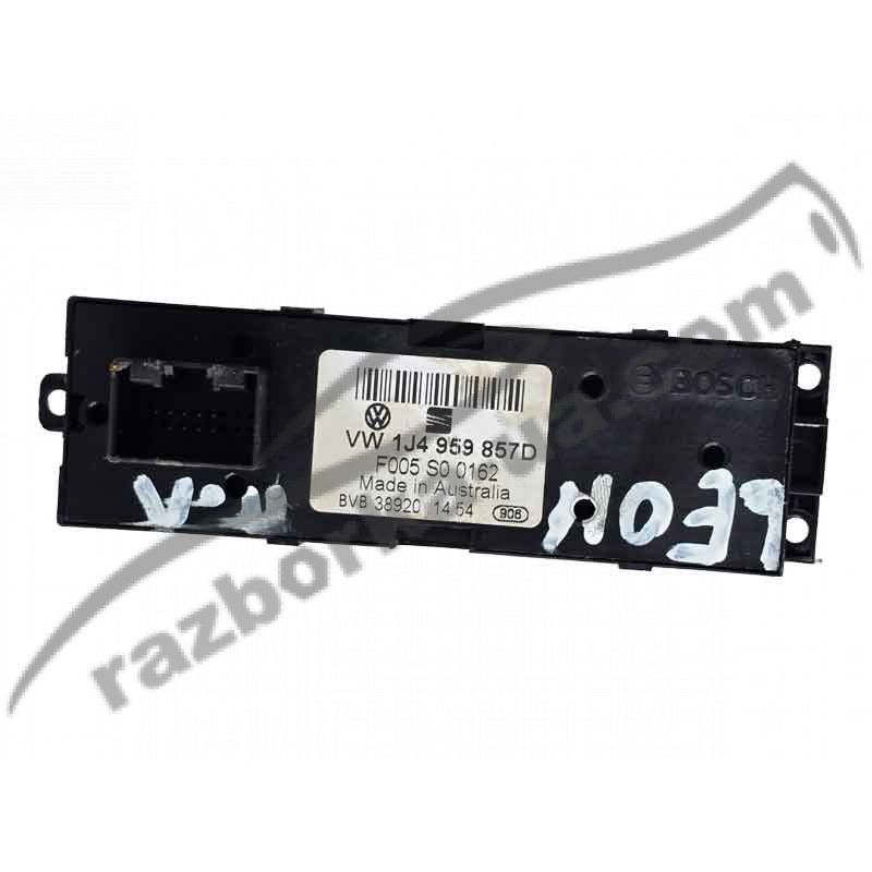 Блок управления стеклоподъемниками Seat Leon 1 (1999-2004) 1J4959857D / F005S00162 / 1J4 959 857 D / F005 S0 0162 фото