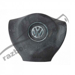 Подушка безопасности в руль VW Passat B6 (2005-2010) 3C8880201AA / 3C8 880 201 AA фото