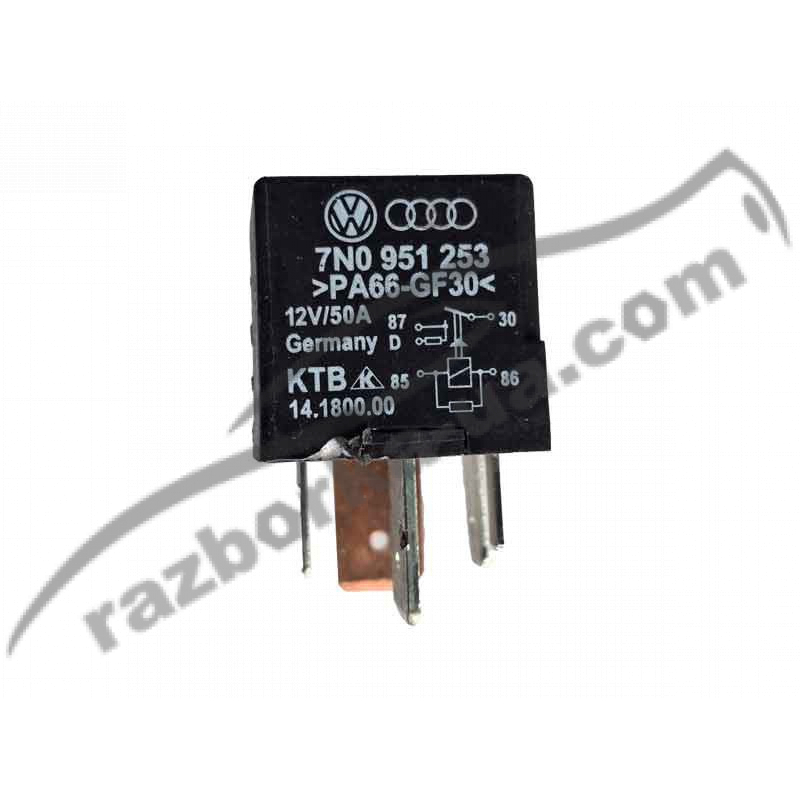 Реле 507 / 7N0951253 / 7N0 951 253 VW Passat CC (2009-2010) фото Реле 507 / 7N0951253 / 7N0 951 253 VW Passat CC (2009-2010) фото