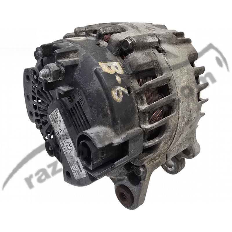 Генератор 03L903023 / 180A / 03L 903 023 VW Passat B6 2.0 TDI / CBD (2006-2009) фото