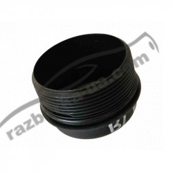 Кришка корпусу масляного фільтра VW Passat B6 1.6 FSI / BLF (2006-2009) 03C115403F / 03C 115 403 F фото