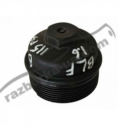 Кришка корпусу масляного фільтра VW Passat B6 1.6 FSI / BLF (2005-2010) 03C115403F / 03C 115 403 F фото