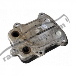 Теплообменник, масляный радиатор VW Passat B6 1.6 FSI / BLF (2006-2009) 03C117021E / 03C 117 021 E фото