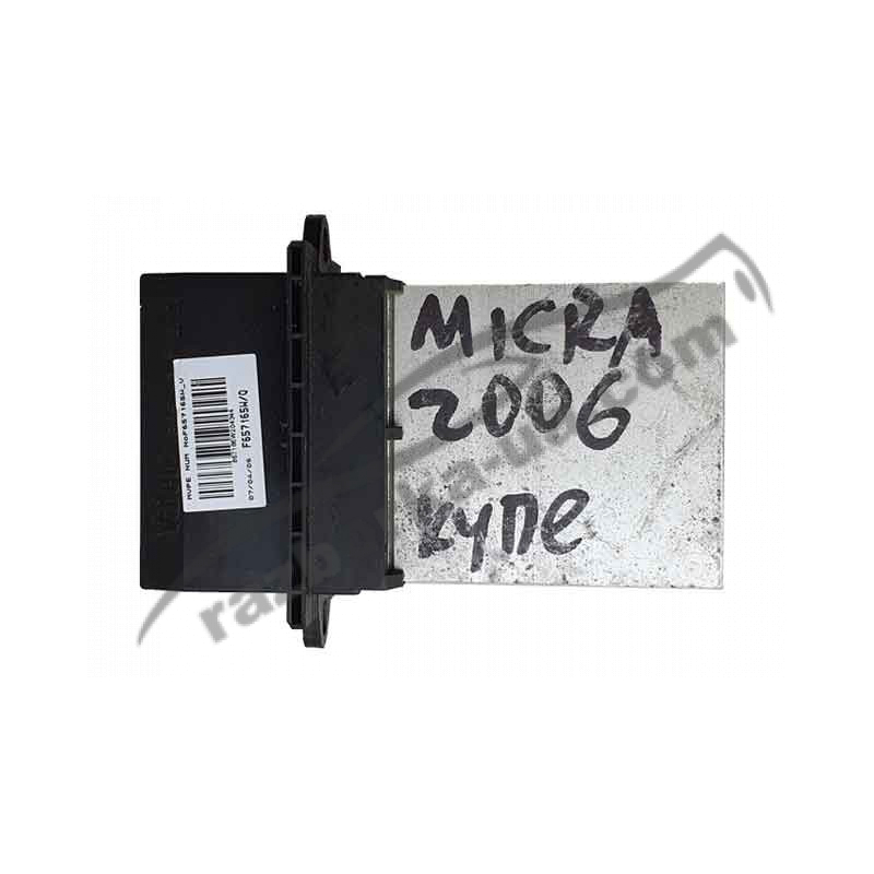 Реостат резистор печки Nissan Micra K12 (2003-2009) F657165W / 27761-AX010 / 27761AX010 фото