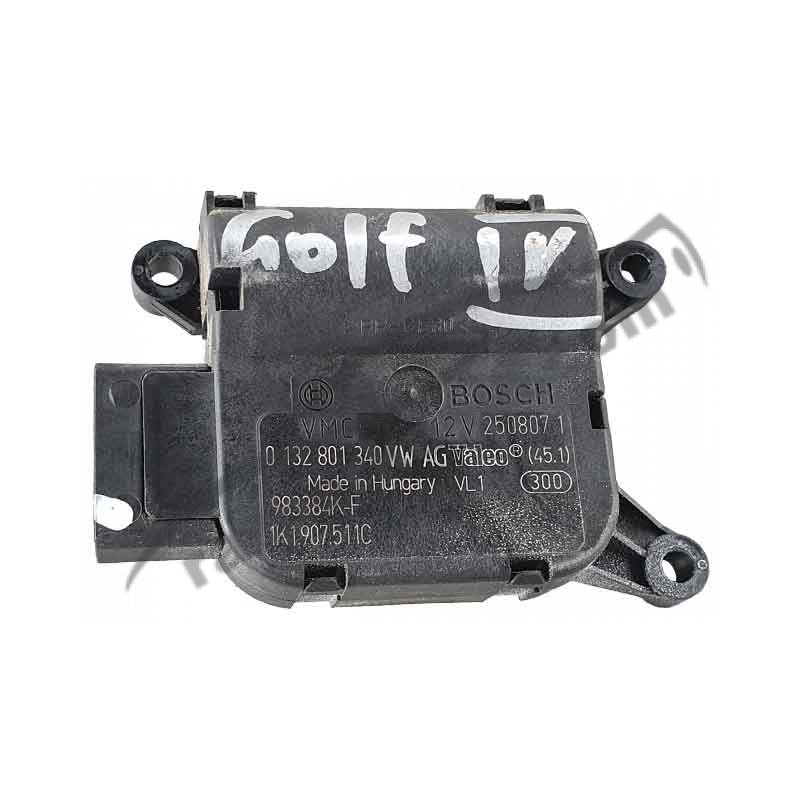 Моторчик заслінки пічки VW Golf 4 (1997-2005) 0 132 801 340 / 1K1 907 511 C / 0132801340 / 1K1907511C фото