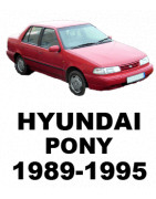 HYUNDAI PONY X2 (1989-1995)