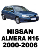 NISSAN ALMERA N16 (2000-2006) запчасти бу