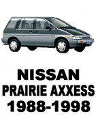 NISSAN PRAIRIE AXXESS (1988-1998) запчасти бу