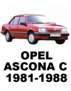 OPEL ASCONA C (1981-1988) запчасти бу