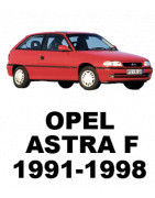 OPEL ASTRA F (1991-1998) запчасти бу