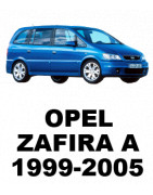 OPEL ZAFIRA A (1999-2005) запчасти бу