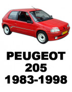 PEUGEOT 205 (1983-1998) запчасти бу