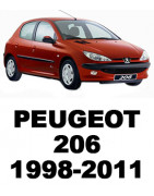 PEUGEOT 206 (1998-2011) запчасти бу