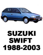 SUZUKI SWIFT (1988-2003) запчастини бу
